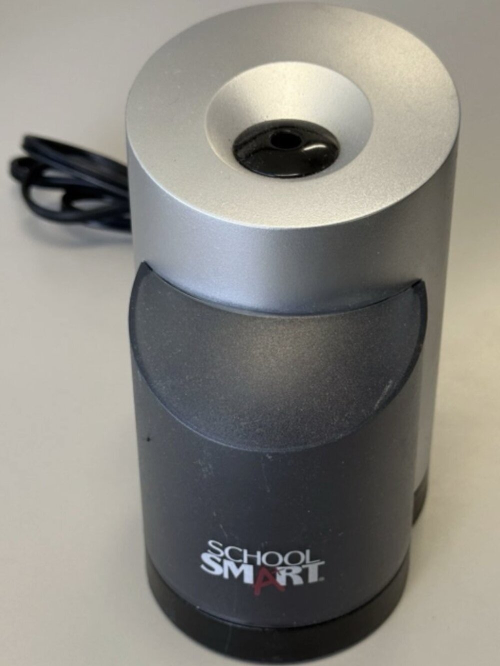 School Smart Pencil Sharpener With Protective Bottom Non Scratch Surface